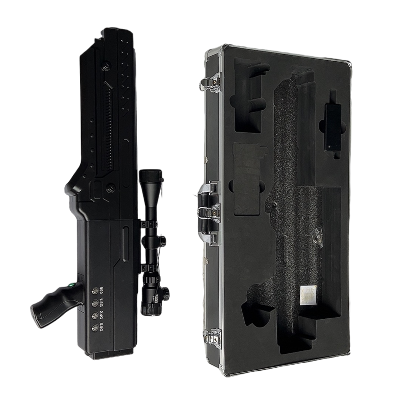  蒲城手持便携式枪型低空防御反制四通道A型