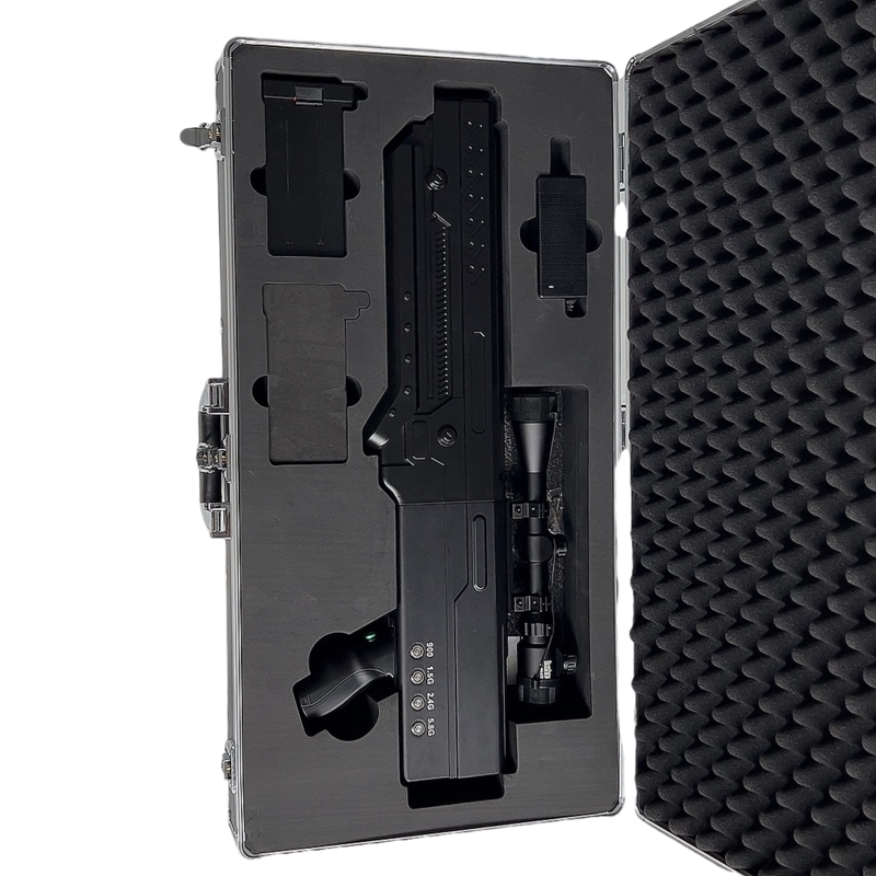  蒲城手持便携式枪型低空防御反制四通道B型